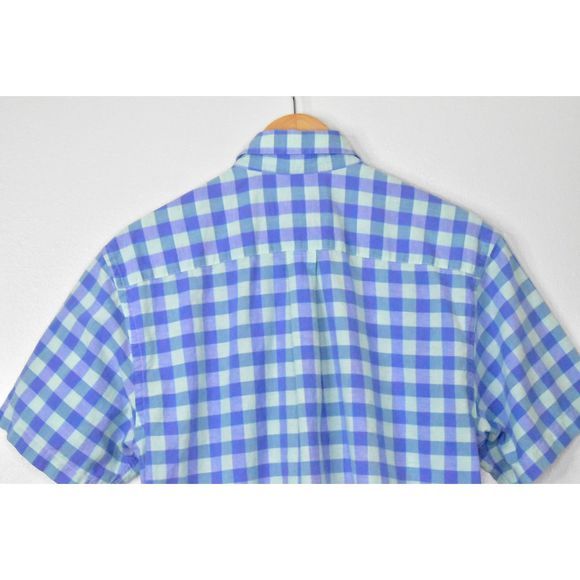 Vineyard Vines Men's Murray Shirt Size S Button Down Short Sleeve Plaid Preppy - Picture 8 of 10